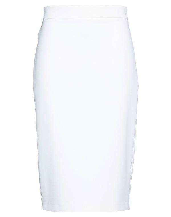 【送料無料】 エリザベッタフランキ レディース スカート ボトムス ミディ丈スカート White