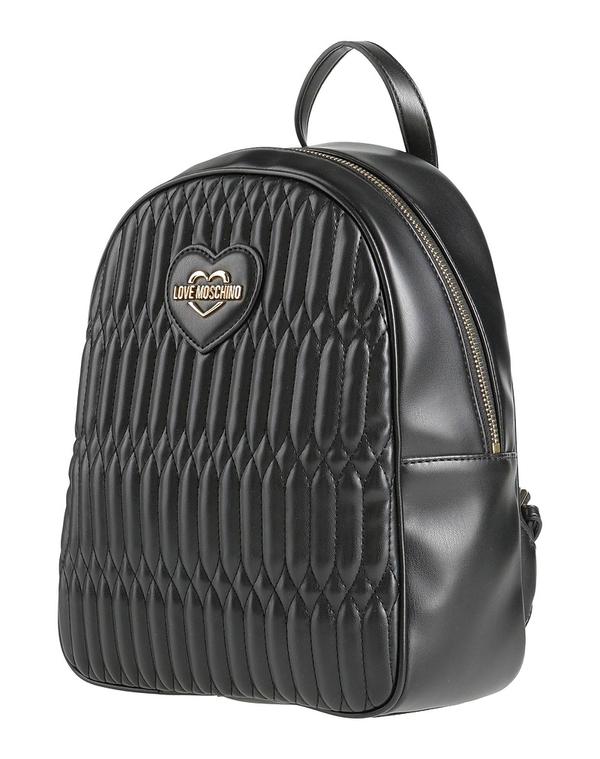 優しいこと モスキーノ レディース 御徒面子 うしろ側容器に並べる・背嚢 LOVE MOSCHINO Black 黒いこと