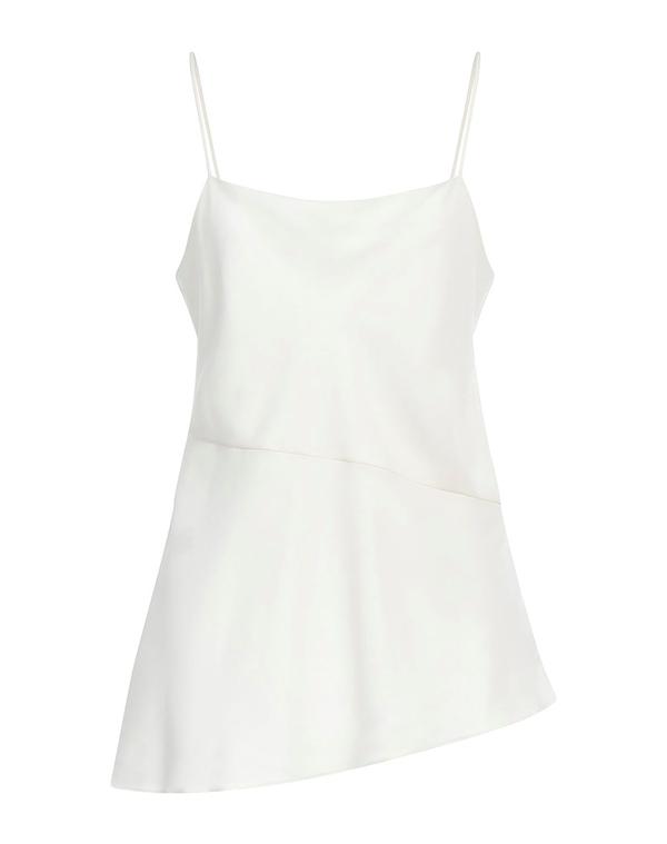 【送料無料】 セオリー レディース シャツ トップス キャミソール Off White