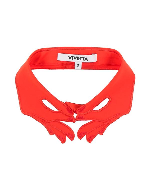 ヴィヴェッタ レディース 付属品 えり巻き VIVETTA えり巻き＆えり巻き Tomato Red 赤いこと