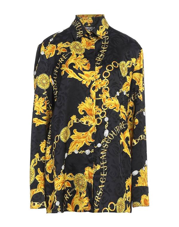 ヴェルサーチ レディース トップス シャツ VERSACE JEANS COUTURE \u0026 Black ブラック