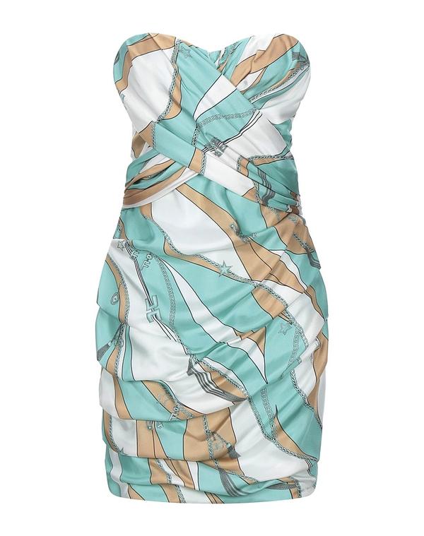 【送料無料】 エリザベッタフランキ レディース ワンピース トップス チューブドレス Turquoise Blue 55,680円