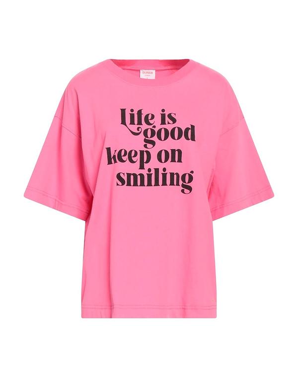 サンシックスティーエイト レディース トップス Tシャツ SUN 68 Fuchsia フューシャ