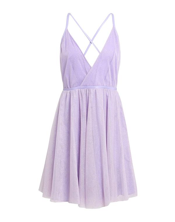 【送料無料】 リュージョー レディース ワンピース トップス ミニワンピース・ドレス Lilac