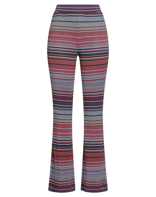 ミッソーニ レディース ボトムス 心地好いズボン下 フレアカットパンツ MISSONI Navy 米国海軍
