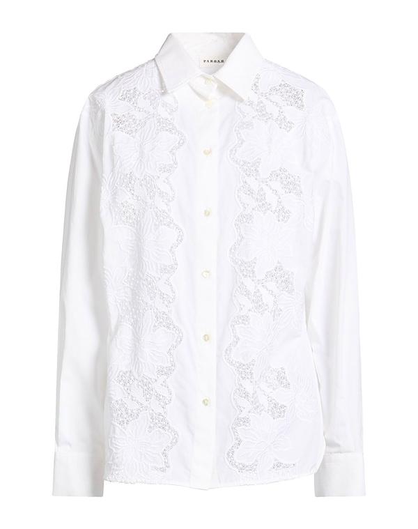【送料無料】 パロッシュ レディース シャツ トップス レースシャツ＆ブラウス White