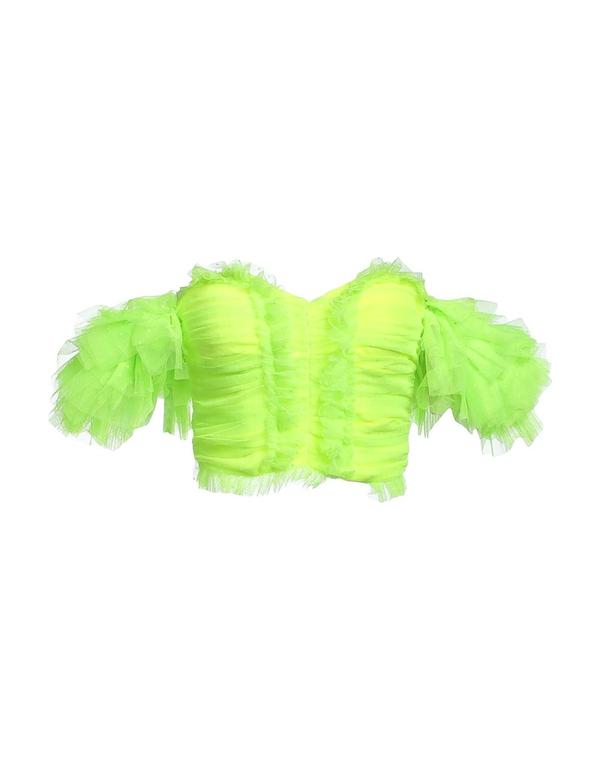 レリッシュ レディース トップス シャツ RELISH Lime Green ライム