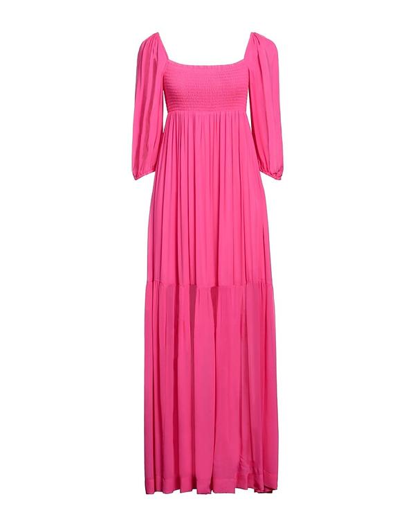 【送料無料】 アニエバイ レディース ワンピース トップス パーティドレス Fuchsia