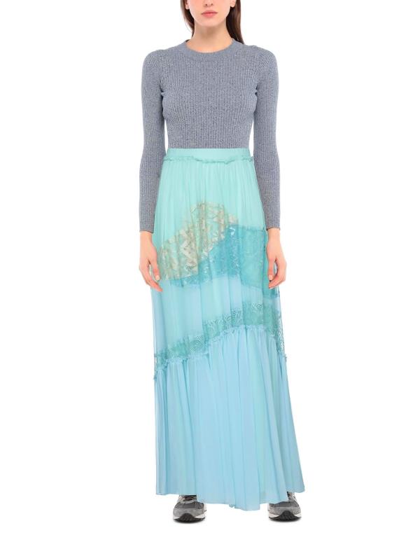アルベルタ フェレッティ レディース スカート ボトムス Maxi Skirts Light Green ボトムス | ispd-haiti.org