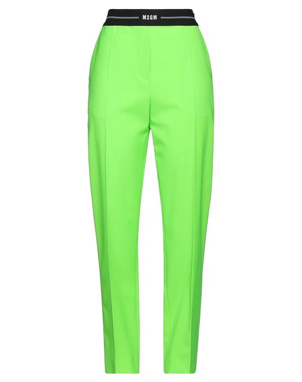 エムエスジイエム レディース ボトムス 心地好いズボン下 MSGM Light Green 緑であること