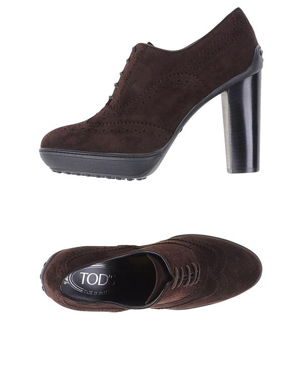 トッズ レディース シューズ パンプス TOD\u0027S Dark Brown 赤銅色