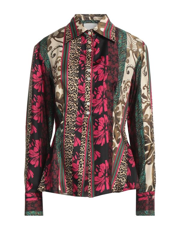 【楽天市場】【送料無料】 エリカ・カヴァリーニ レディース シャツ トップス Floral Shirts And Blouses Magenta：revida 楽天市場店