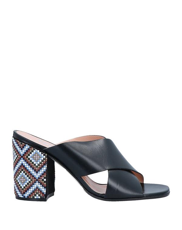 ポリーニ レディース シューズ サンダル POLLINI Black ブラック｜ReVida 店