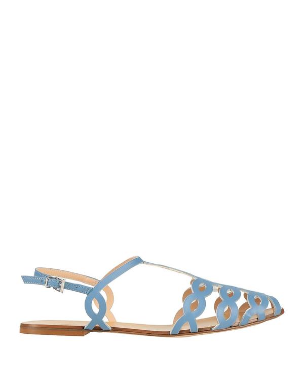 アンナ・エフ レディース シューズ サンダル ANNA F. Light Blue ブルー