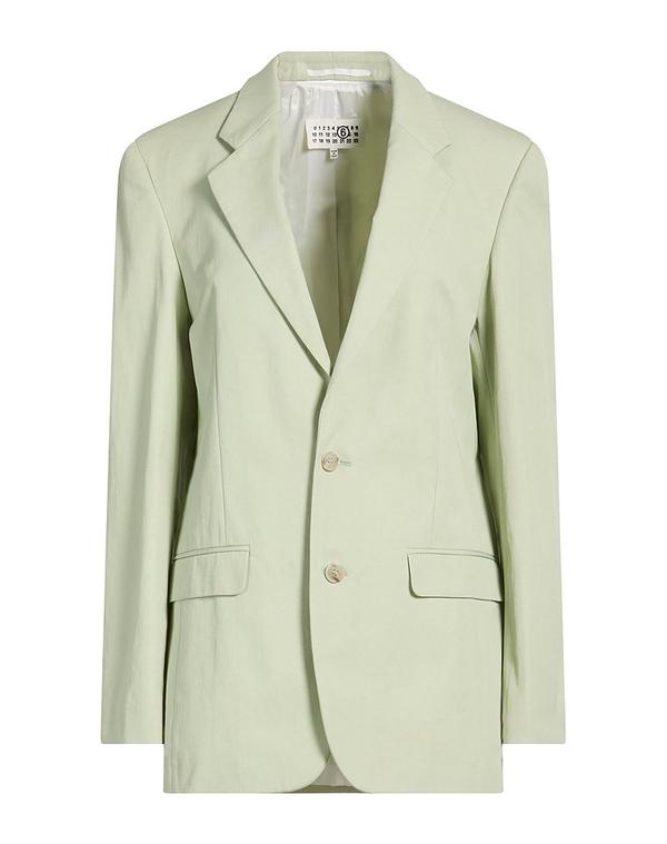 マルタンマルジェラ 小母さん背広 スポーツジャケット MM6 MAISON MARGIELA テーラードジャケット Light Green 緑であること