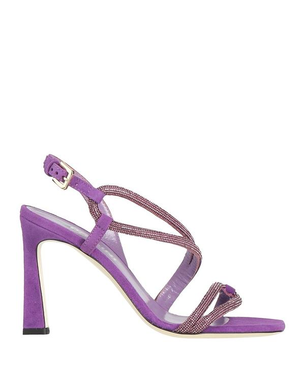 ポリーニ レディース シューズ サンダル POLLINI Dark Purple パープル｜ReVida 店