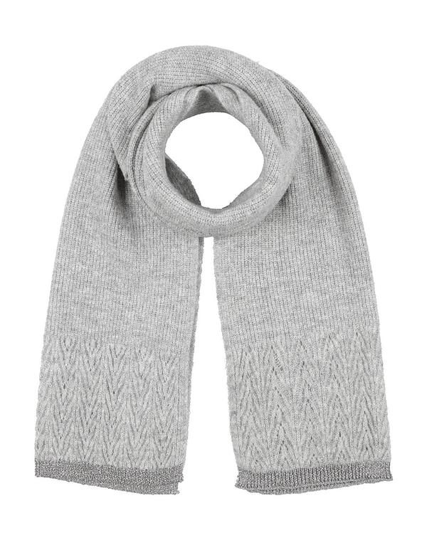 ピーシーズ レディース アクセサリー マフラー・ストール・スカーフ マフラー\u0026スカーフ PIECES \u0026 Light Gray グレー