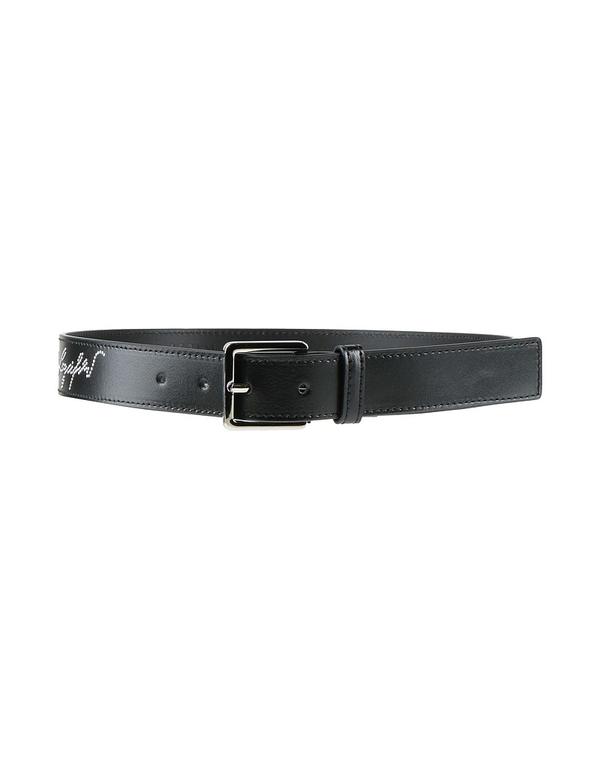 カール ラガーフェルド レディース アクセサリー ベルト KARLAGERFELD Black ブラック|ReVida 店