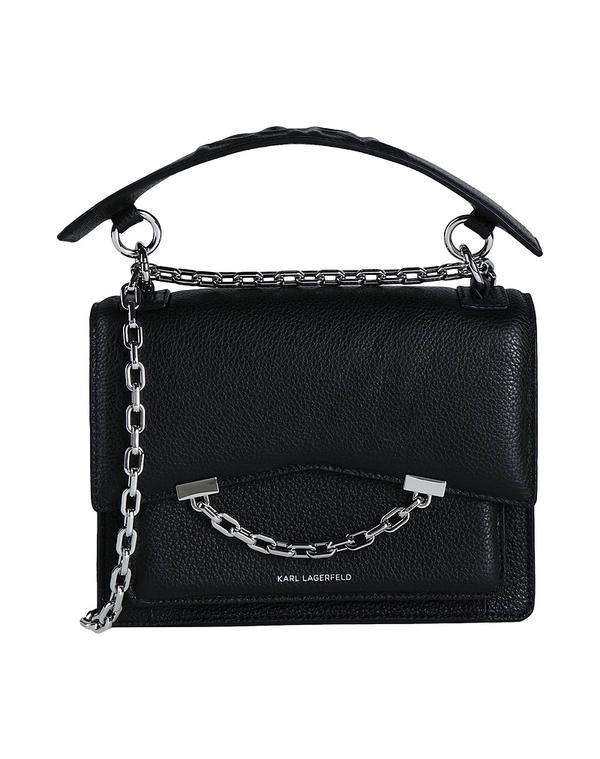 長い巻き毛 ラガーフェルド レディース 御徒面子 KARLAGERFELD Black 黒いこと