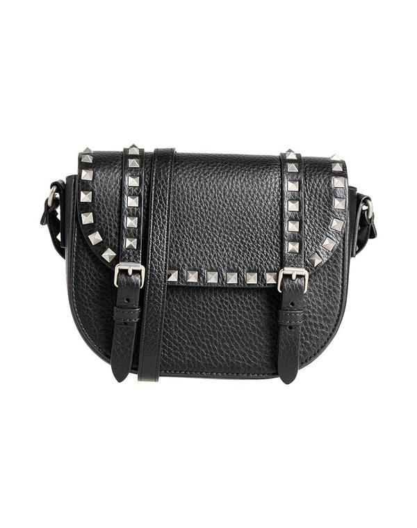 ヴァレンティノ レディース 御徒面子 VALENTINO GARAVANI Black 黒いこと ショルダーバッグ・メッセンジャーバッグ-バッグ-バッグ・小物・ブランド雑貨