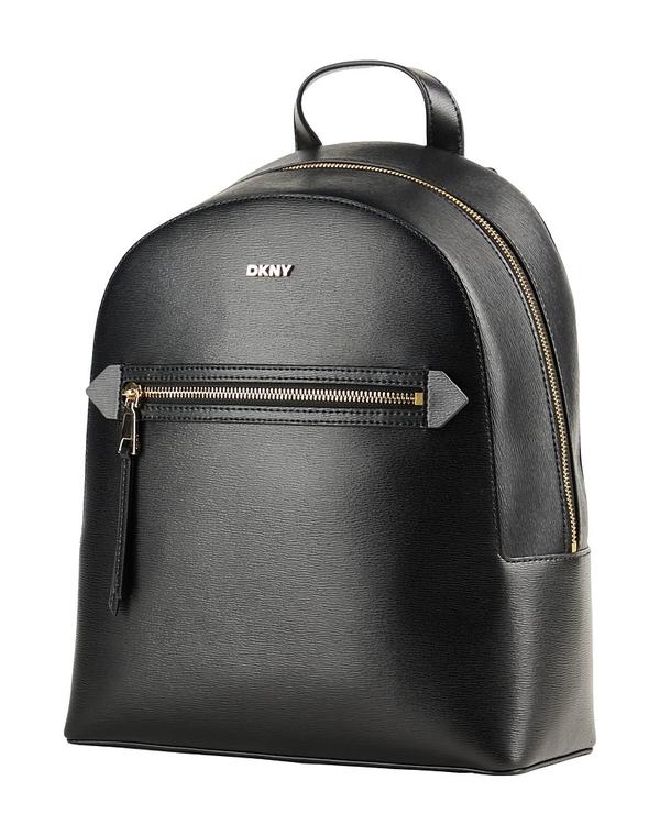 ダナ キャラン ニューヨーク州 レディース 御徒面子 うしろ側容器に並べる・背嚢 DKNY Black 黒いこと