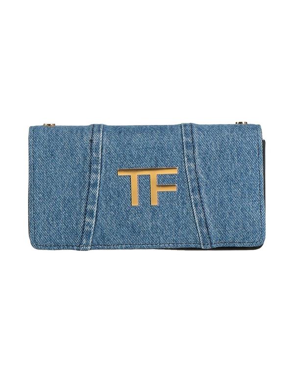 トム・ジェラルド・r・フォード レディース 御徒面子 TOM FORD Blue 青色