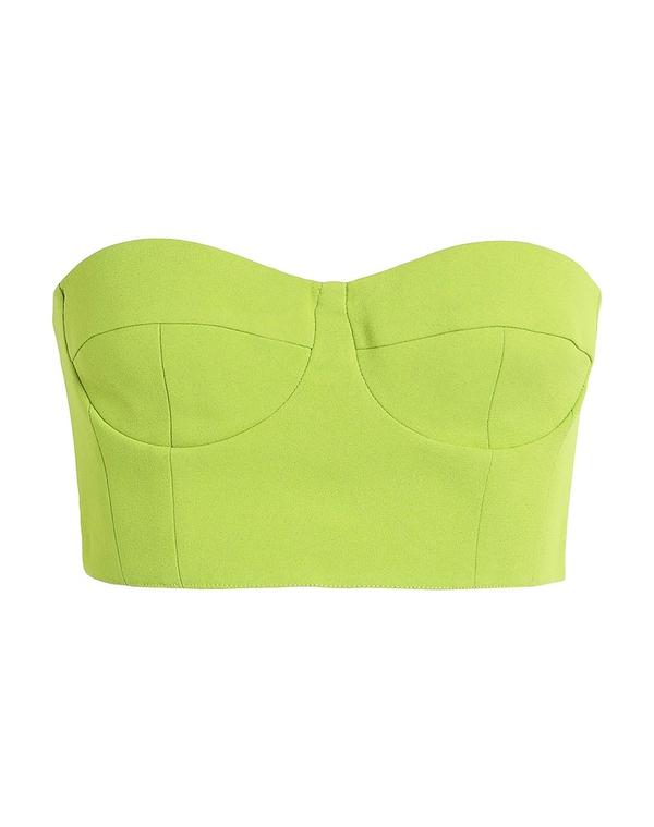 【送料無料】 マックスアンドコー レディース シャツ トップス ビスチェ Lime Green