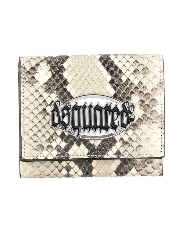 ディースクエアード レディース 佩び物 札入れ DSQUARED2 Ivory 象牙色