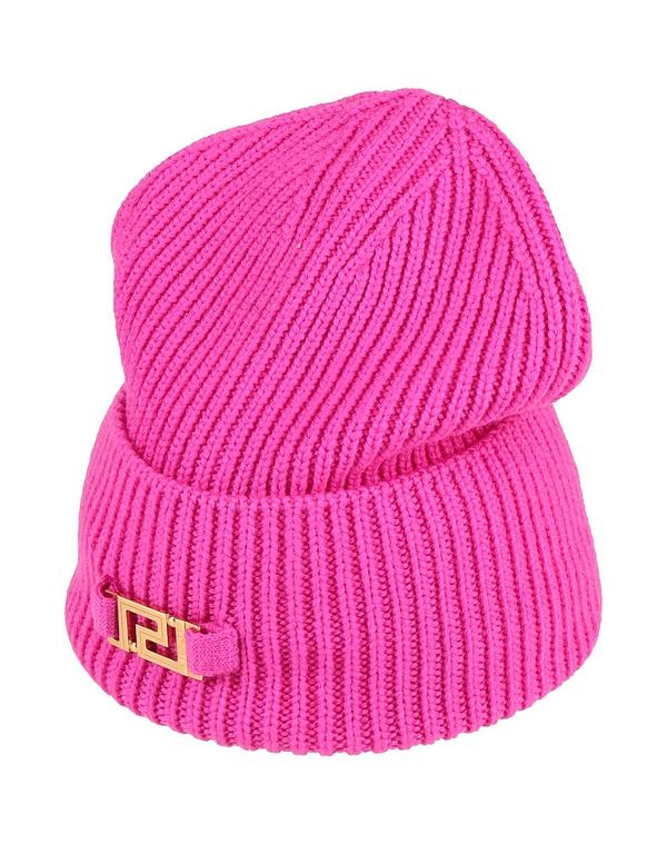 ヴェルサーチ レディース 添え物 かぶり笠 VERSACE Magenta マゼンタ