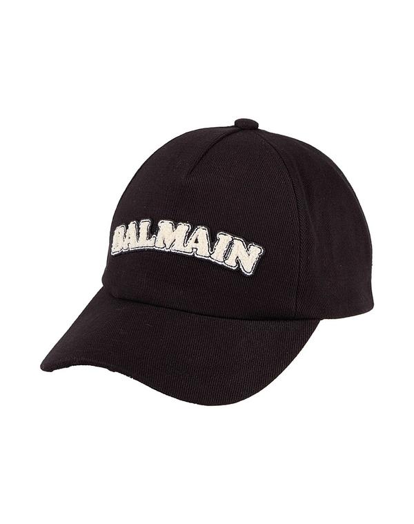 バルマン レディース 付属物 鳥打ち帽 BALMAIN Black 黒いこと