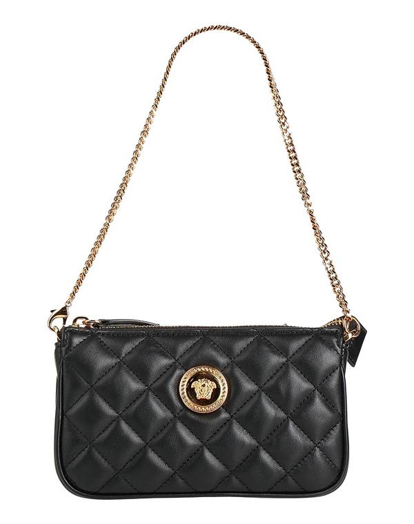 ヴェルサーチ レディース 御徒面子 VERSACE Black 黒いこと