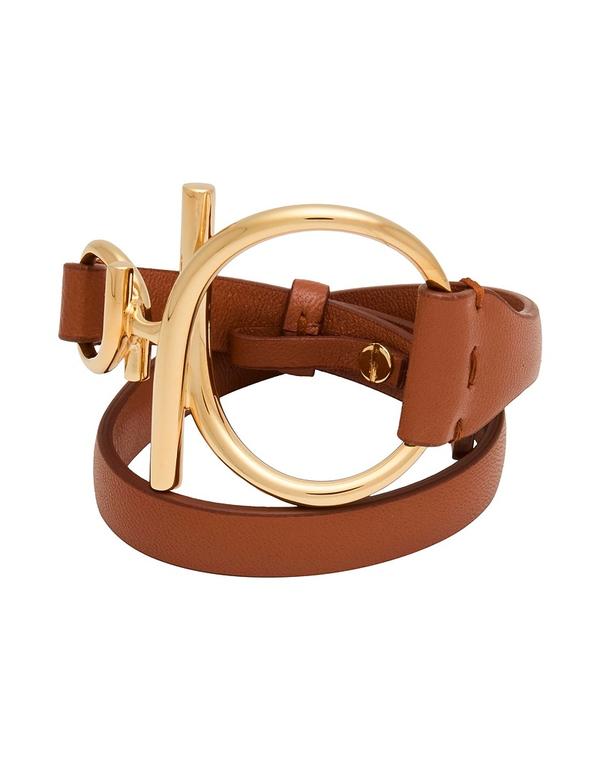【送料無料】 フェラガモ レディース ブレスレット・バングル・アンクレット アクセサリー ブレスレット Brown