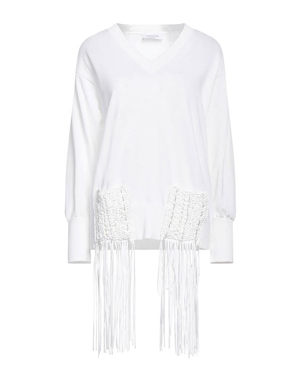 【送料無料】 ファビアナ フィリッピ レディース シャツ トップス プルオーバー White