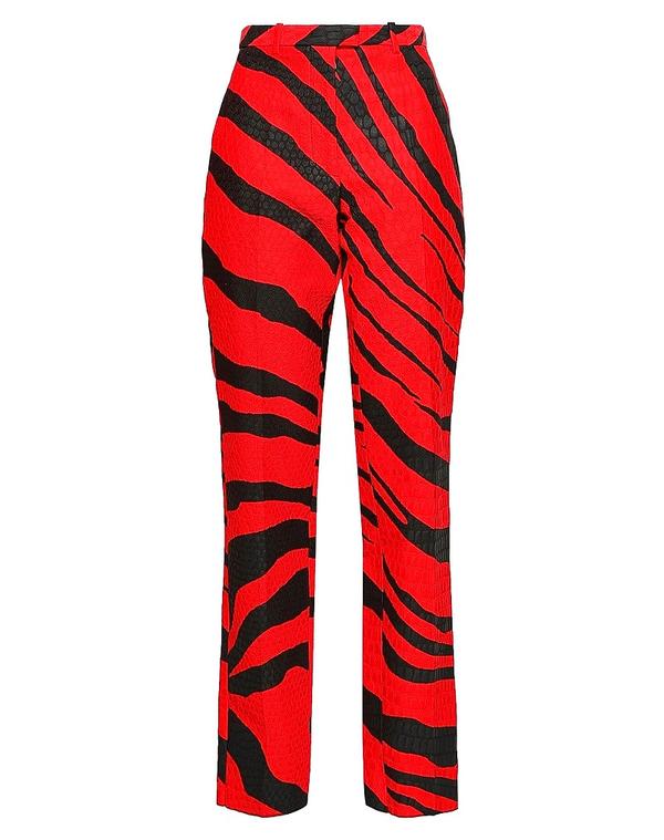 ロベルトカヴァリ レディース ボトムス カジュアルパンツ ROBERTO CAVALLI Red レッド|ReVida 店