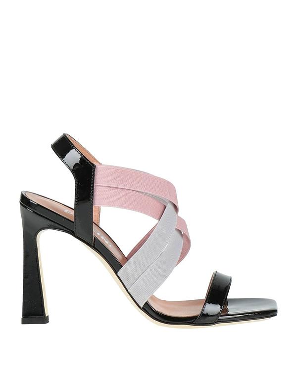 ポリーニ レディース シューズ サンダル POLLINI サンダル Black ブラック