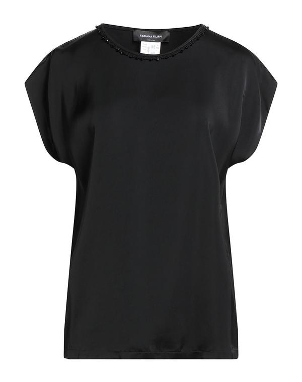 ファビアナ フィリッピ レディース トップス プルオーバー FABIANA FILIPPI Black 黒いこと