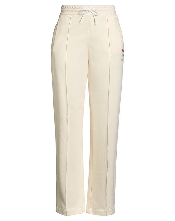 エムエスジイエム レディース ボトムス 心地好いズボン下 スウェットパンツ MSGM Off White 象牙色