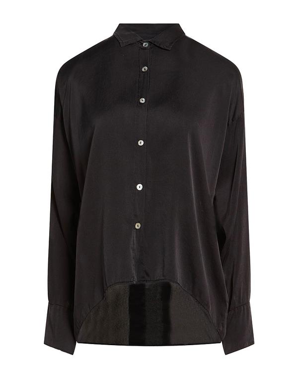 【送料無料】 クロスリー レディース シャツ トップス 無地シャツ＆ブラウス Black