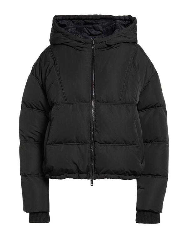 アイスバーグレタス レディース アウター 上衣・上衣 パファージャケット ICEBERG Black 黒いこと コート・ジャケット-レディースファッション