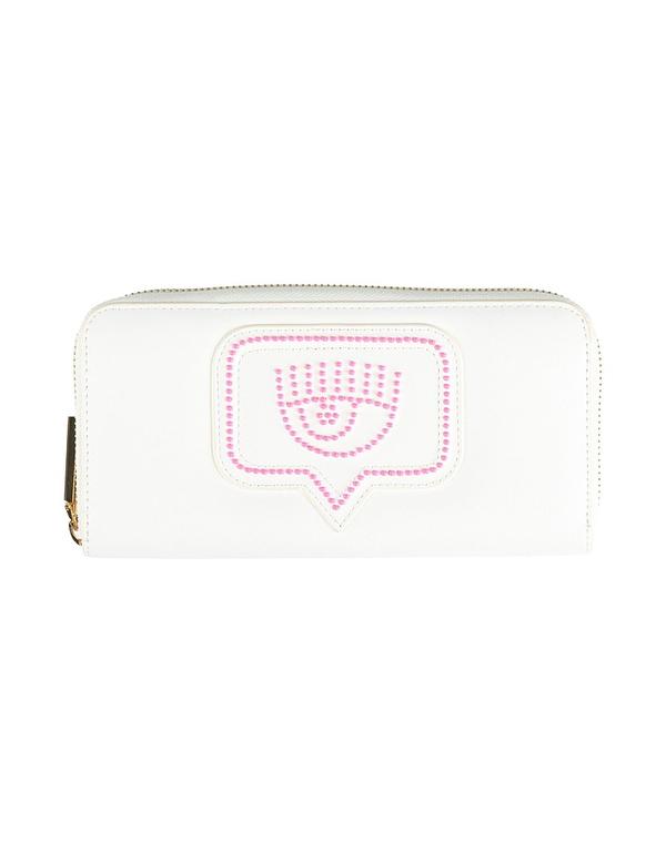 シアラフェラーニ レディース 付属品 紙入れ CHIARA FERRAGNI White 白いこと
