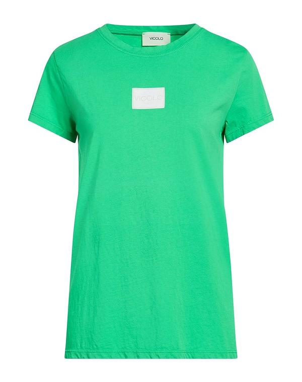【送料無料】 ヴィコロ レディース Tシャツ トップス Ｔシャツ Green