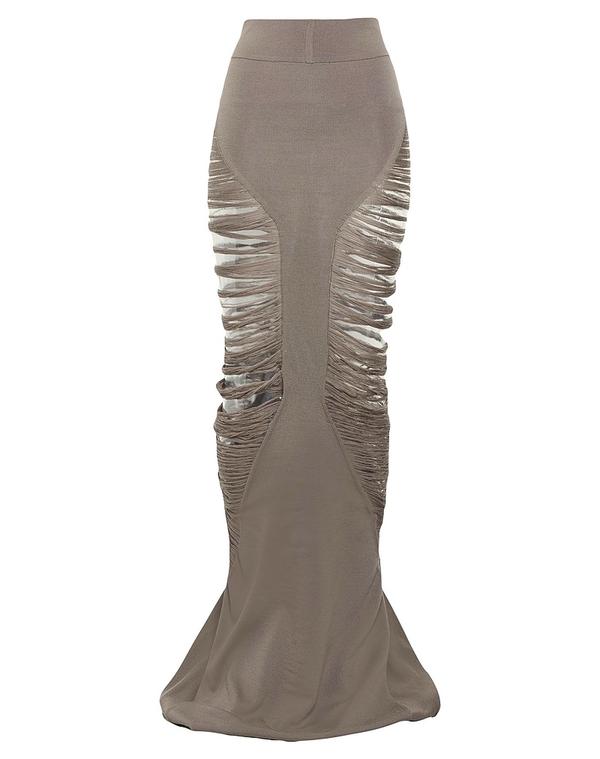 リックオウエンス レディース ボトムスカート RICK OWENS Taupe トープ｜ReVida 店