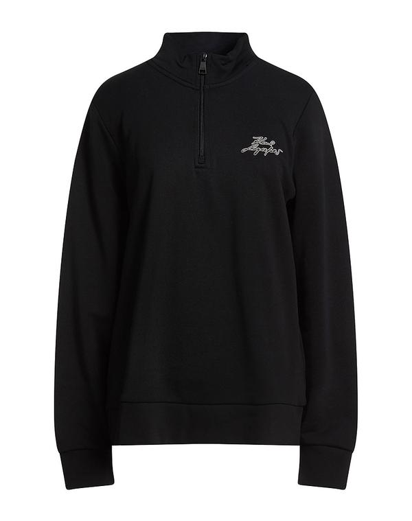 【送料無料】 カール ラガーフェルド レディース パーカー・スウェット アウター スウェット Black 29,770円
