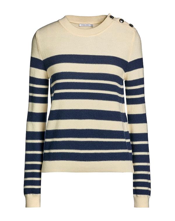 【送料無料】 パトリツィア ペペ レディース シャツ トップス プルオーバー Off White