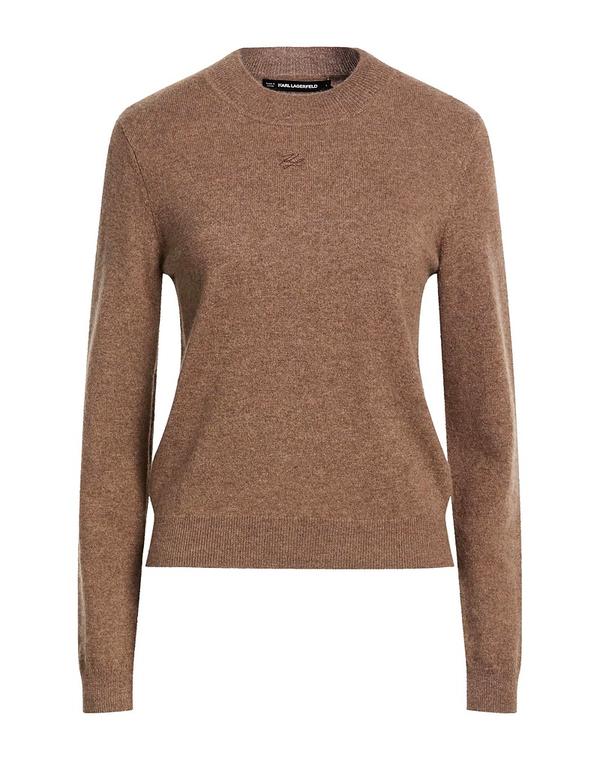 【送料無料】 カール ラガーフェルド レディース シャツ トップス プルオーバー Light Brown
