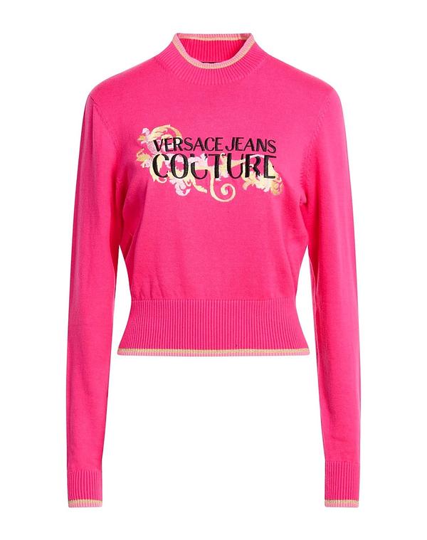 ヴェルサーチ レディース トップス シャツ プルオーバー VERSACE JEANS COUTURE Magenta マゼンタ