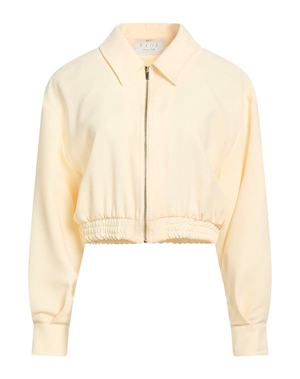 騒々しい混乱 レディース アウター 上衣・上衣 KAOS Off White 象牙色 レディースファッション-コート・ジャケット