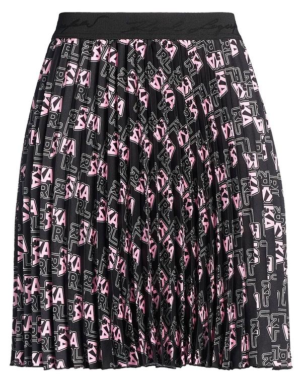カール ラガーフェルド レディース ボトムスカート KARLAGERFELD Black ブラック|ReVida 店