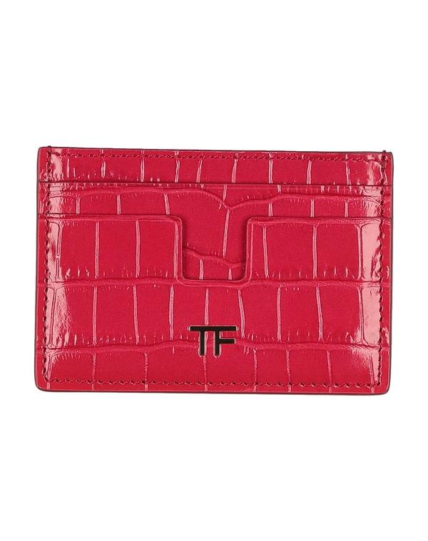 【送料無料】 トム・フォード レディース 財布 アクセサリー カードケース Fuchsia