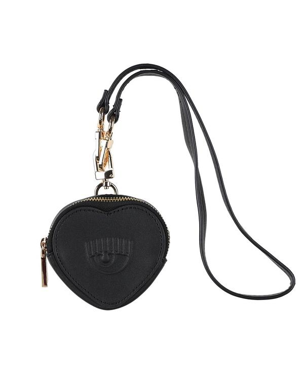 シアラフェラーニ レディース 付属物 札入れ CHIARA FERRAGNI Black 黒いこと バッグ・小物・ブランド雑貨-レディース財布